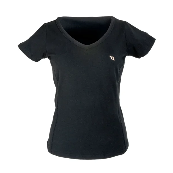 V-ringad t-shirt